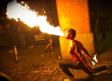 Feuershow München